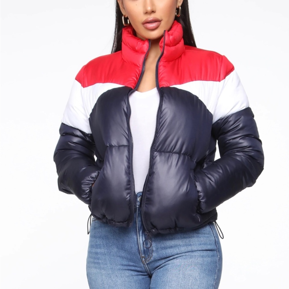 Rain wont stop me puffer jacket - Picture 3 of 6